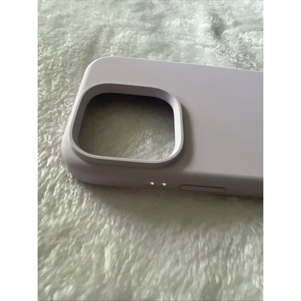 OTOFLY iPhone 16 Pro Silicone Shockproof Slim Thin Phone Case in Pastel Purple